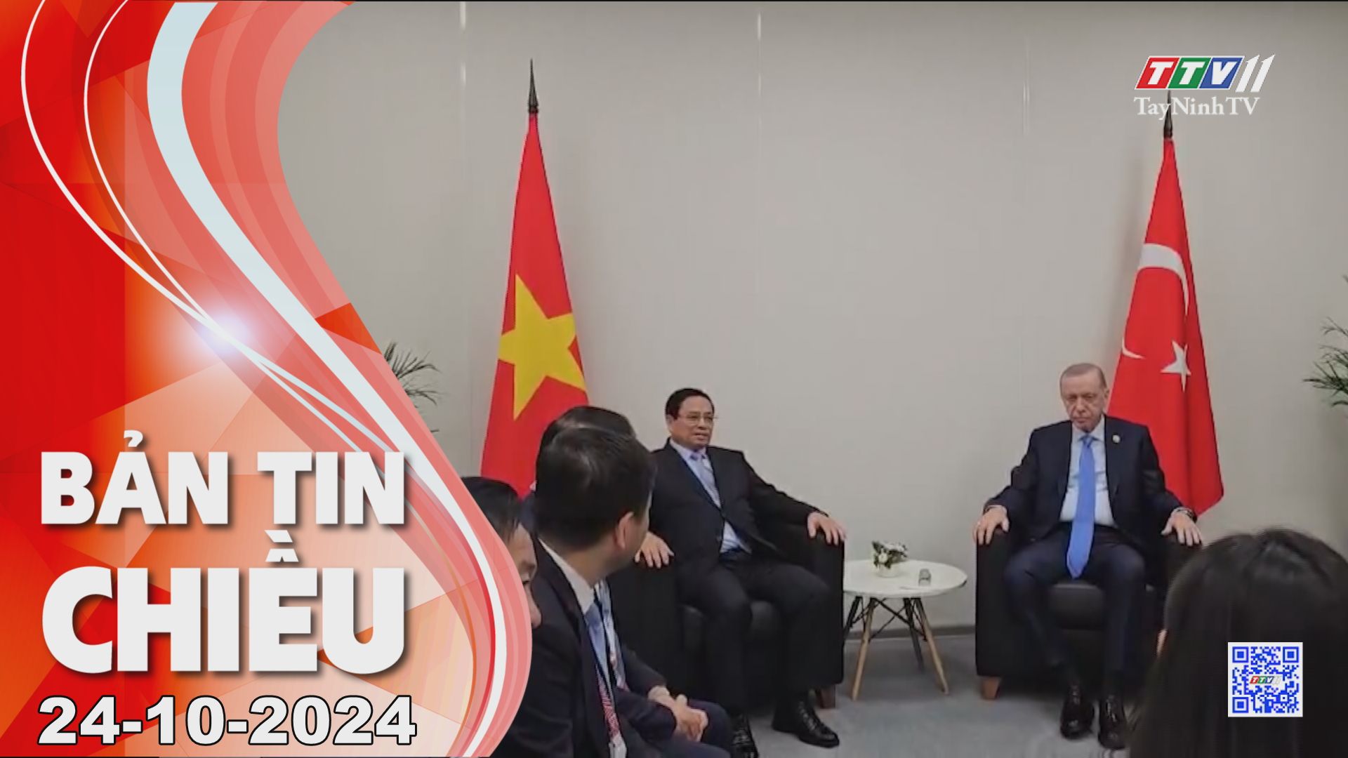 Bản tin chiều 24-10-2024 | Tin tức hôm nay | TayNinhTV